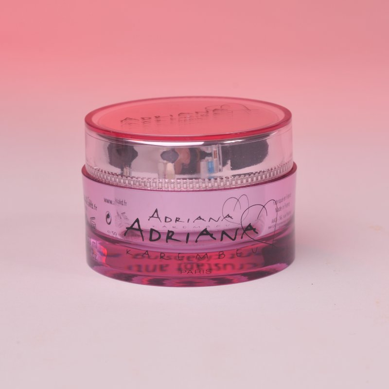 Marquage sérigraphique sur pot cosmétique